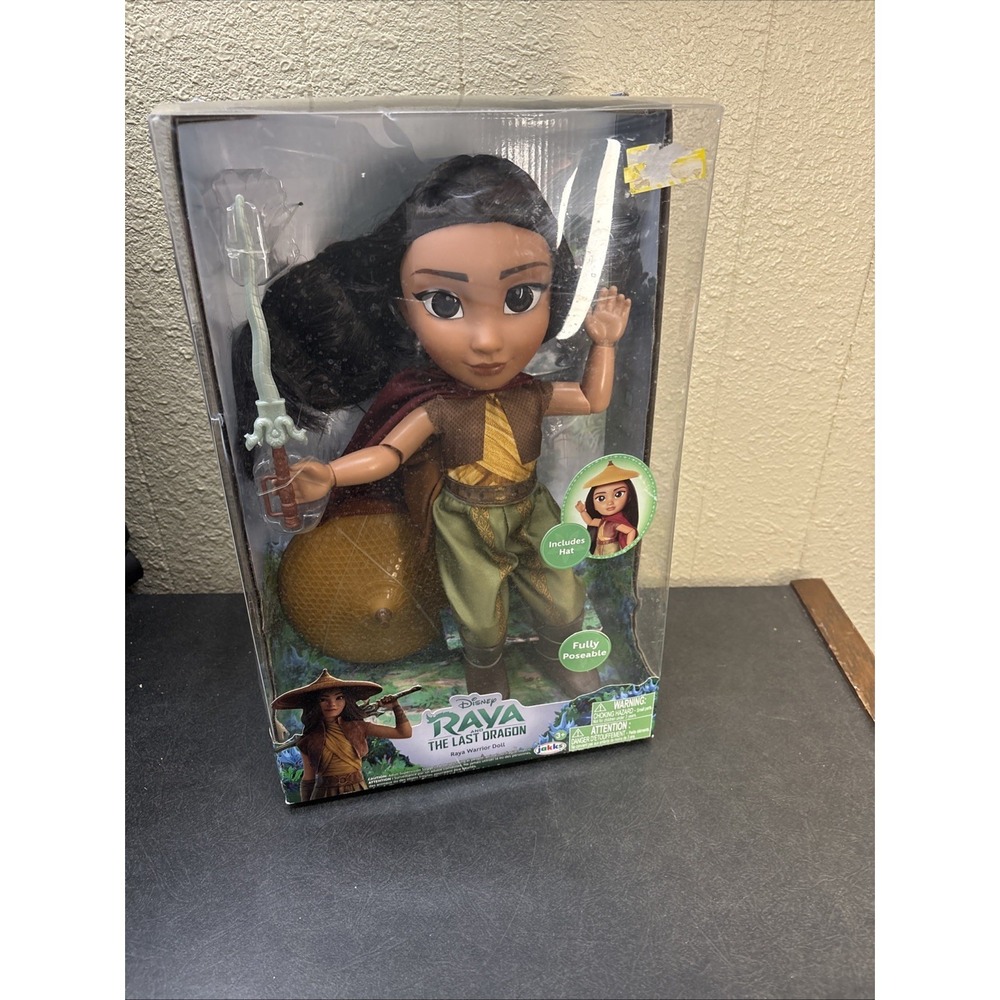 Disney Raya and the Last‎ Dragon~Raya Warrior Doll~NEW